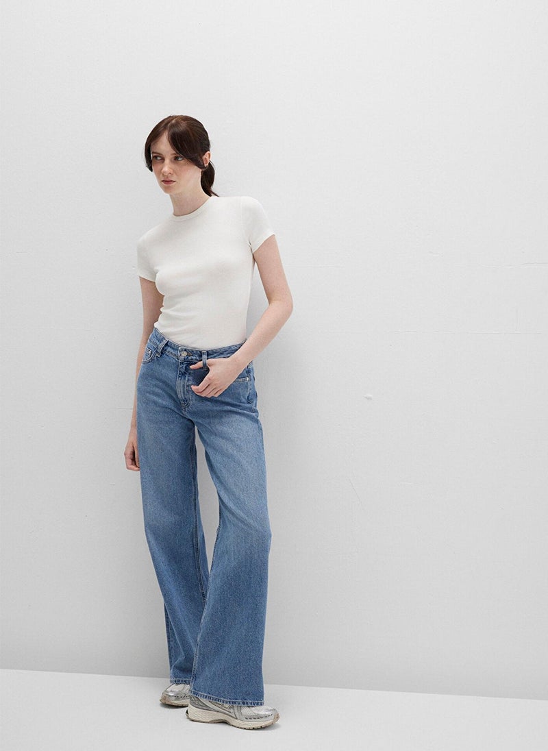 MAVI Malibu Real Blue Grey Jean Pants - Image 3